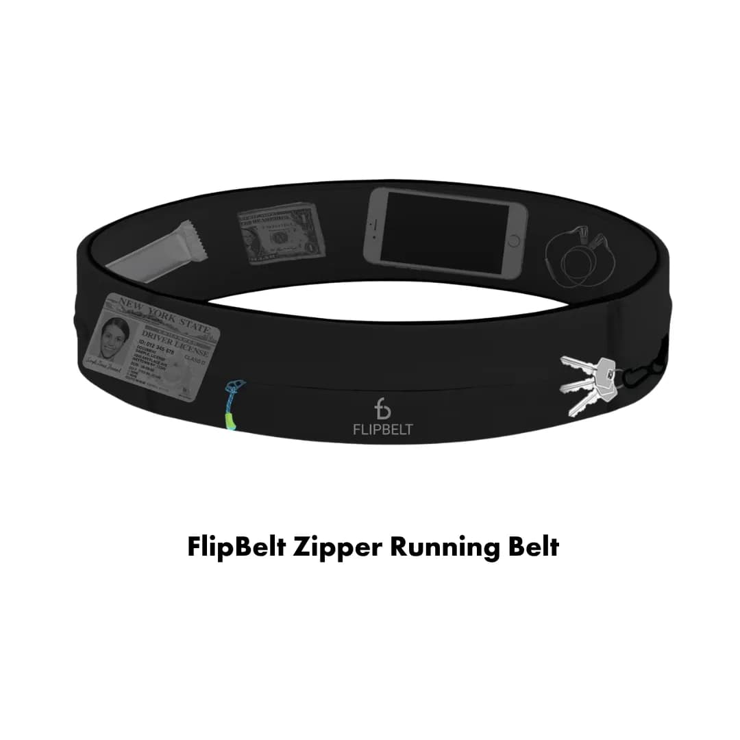 Zipper Running Belt, Waist Pack for Fitness and Running